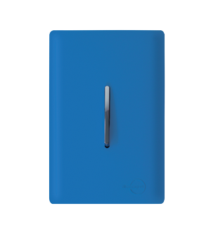 Interruptor e Tomada Azul Fosco – Linha Novara Colors