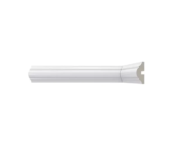 Rodameio 465 branco de poliestireno com 40mm altura