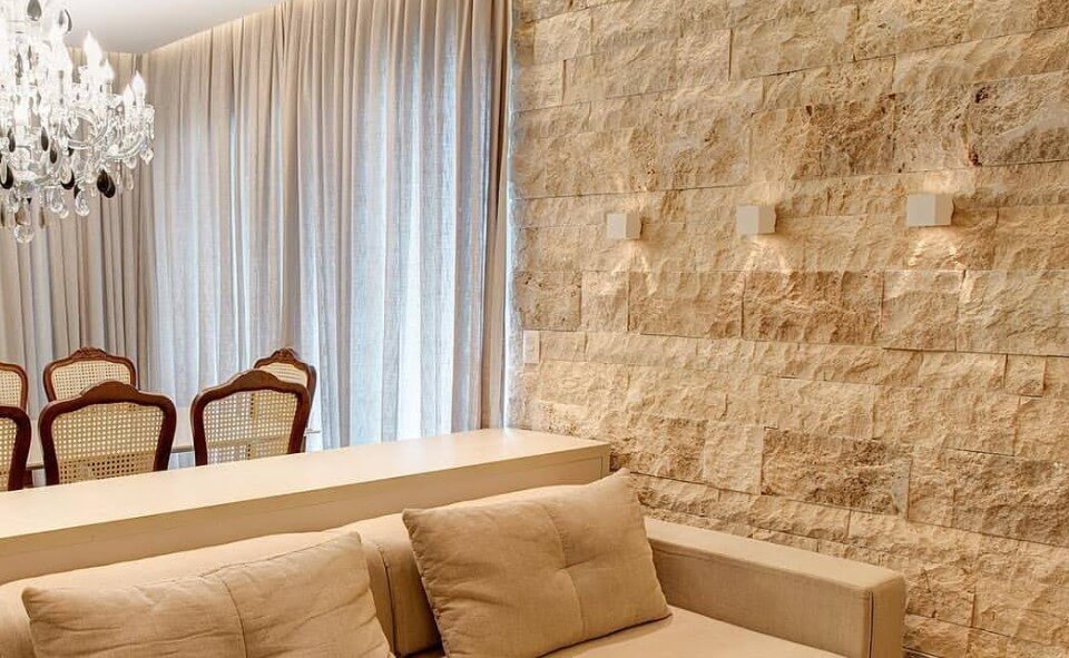 Mármore Travertino Nacional Paginado foto 1